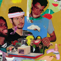 Sitting - White Denim